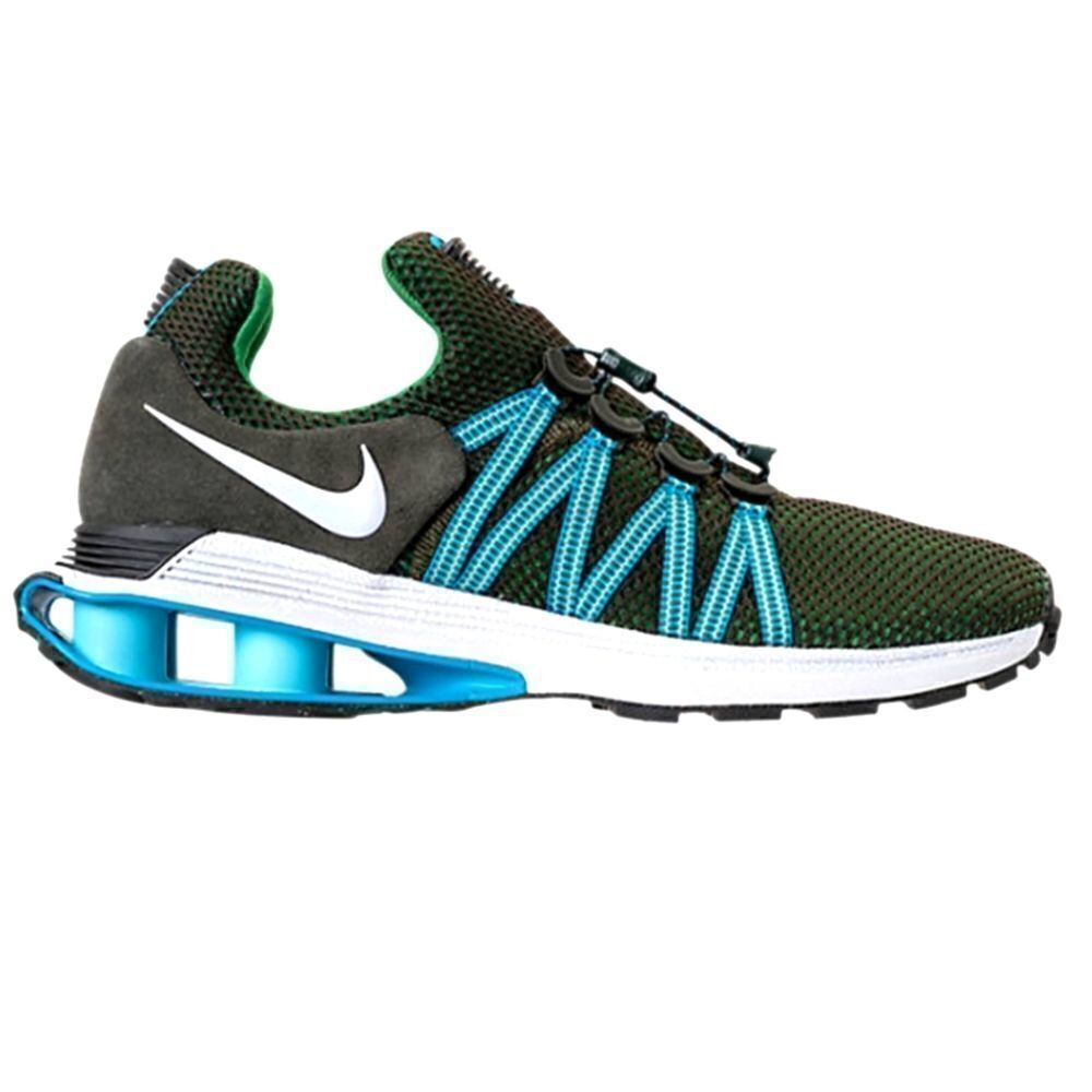 The Nike Shox Gravity 'Blue Fury' sneaker size 13